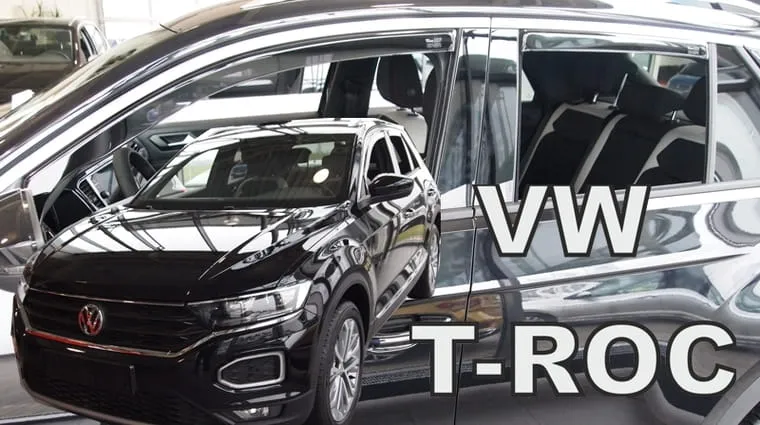 Vindavviser Vw T-Roc I (2017-2025) – PMMA Plexi | Heko