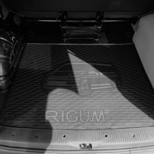 Bagasjeromsmatte Vw T6 Long / T6.1 Long (2015-2019) – Luktfrie Gummi | Rigum