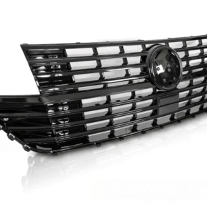 Grill Volkswagen T6 15-24 - Glossy Blank Svart med Logobase