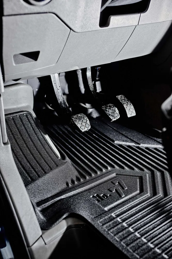 Gulvmatter Vw T6 (2015-2019) – 3D Premium med sidekant | Frogum