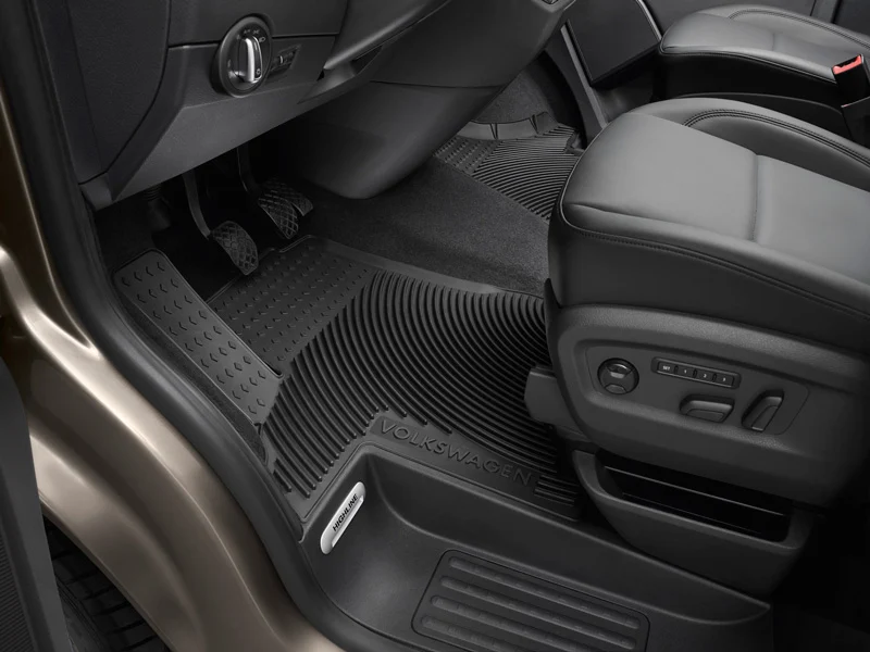 Gulvmatter Vw T6 (2016-2019) – HDTE - High-density Termoplast-elastomer | VAG OEM