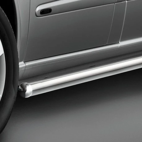 Stigtrinn Polert Krom LWB Lang – VW T6 (2015-2019) – Steeler