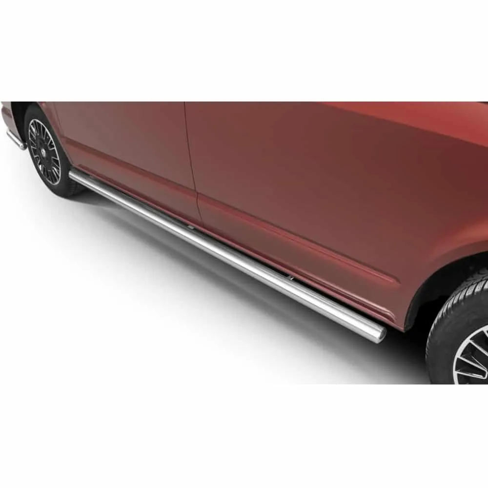 Stigtrinn Polert Krom LWB Lang – VW T6 (2015-2019) – Steeler