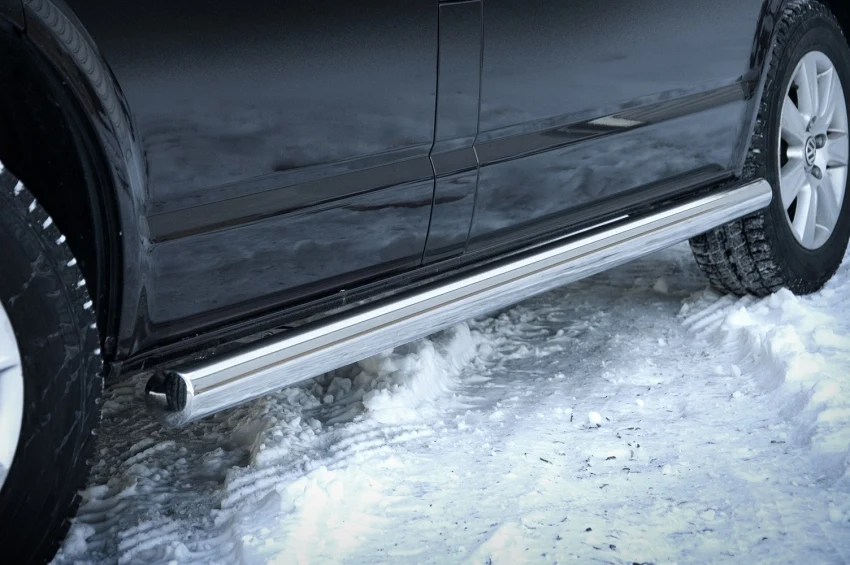 Stigtrinn Polert Krom LWB Lang – VW T6 (2015-2019) – Steeler