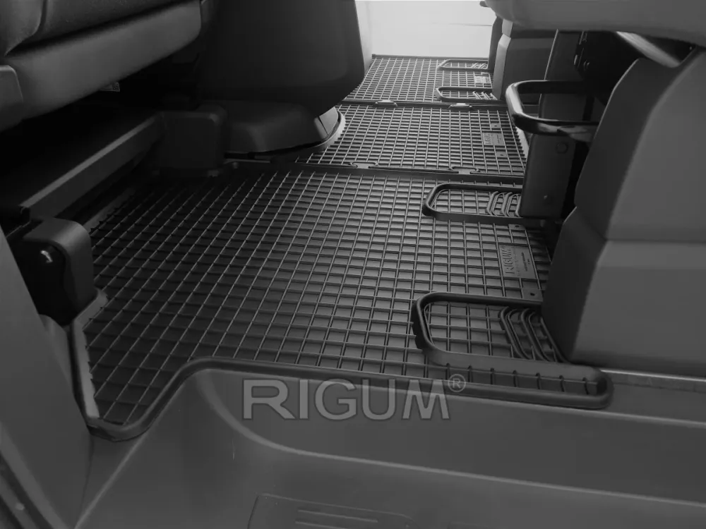 Gulvmatter Vw T7 Multivan (2021-) – Luktfrie gummi | Rigum