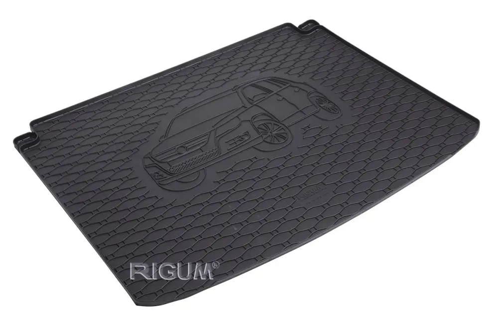 Bagasjeromsmatte Vw Tiguan I (2007-2016) – Luktfrie Gummi | Rigum