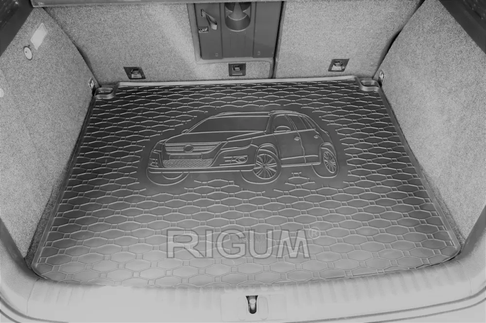 Bagasjeromsmatte Vw Tiguan I (2007-2016) – Luktfrie Gummi | Rigum