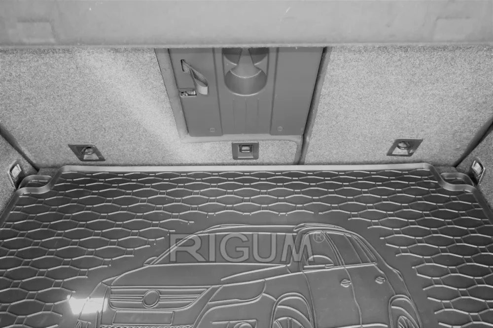 Bagasjeromsmatte Vw Tiguan I (2007-2016) – Luktfrie Gummi | Rigum