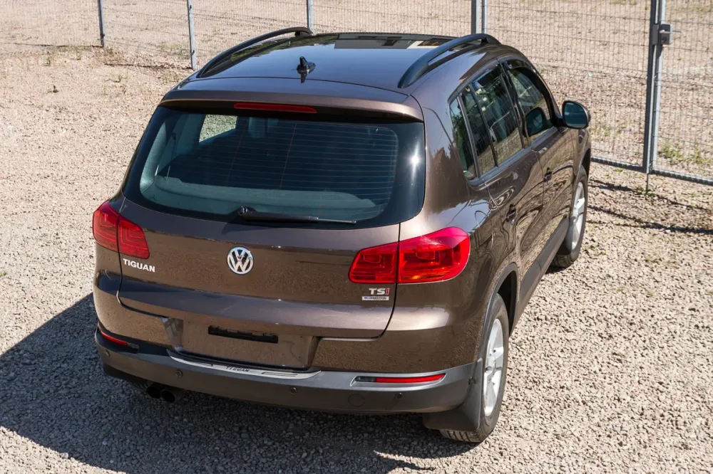 Bakfangerbeskytter Vw Tiguan I (2007-2016) – rustfritt stål | Ven-Tuning