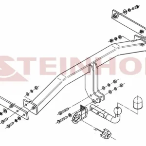 Tilhengerfeste Vw Tiguan I (2007-2016) – fastmontert | Steinhof
