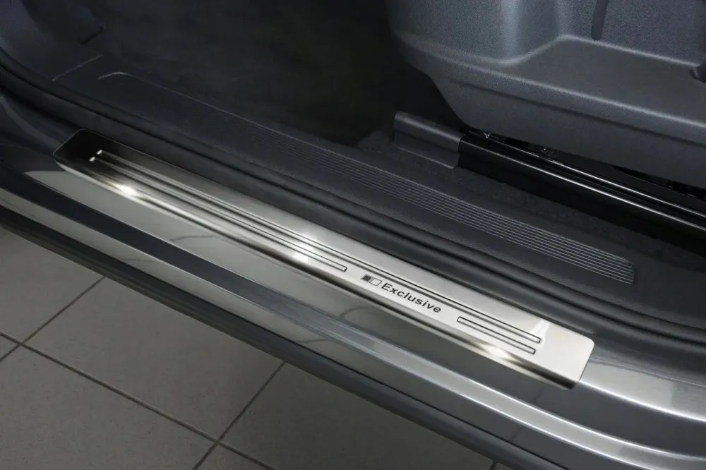 Dørbeskytter Vw Tiguan Allspace / Exclusive Edition Silver (2017-2024) – Rustfritt stål | Avisa