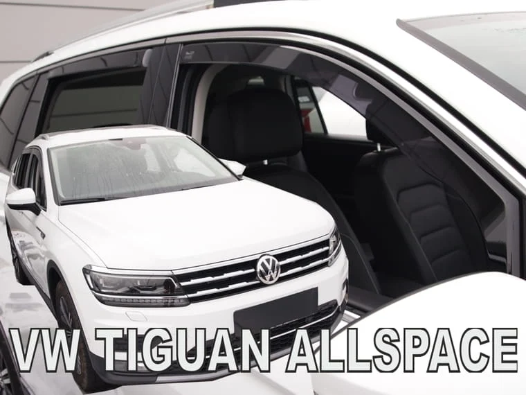 Vindavviser Vw Tiguan Allspace / sett 4 stk. (2017-2024) – PMMA Plexi | Heko