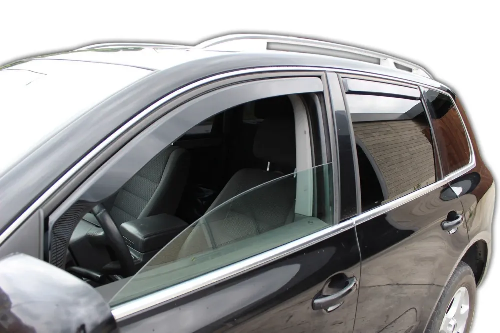 Vindavviser Vw Touareg 7L / sett 4 stk. (2002-2010) – PMMA Plexi | Heko