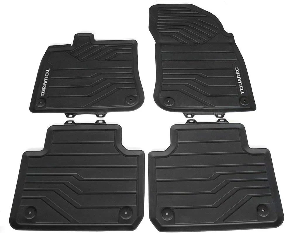 Gulvmatter Vw Touareg CR (2018-) – HDTE - High-density Termoplast-elastomer | VAG OEM