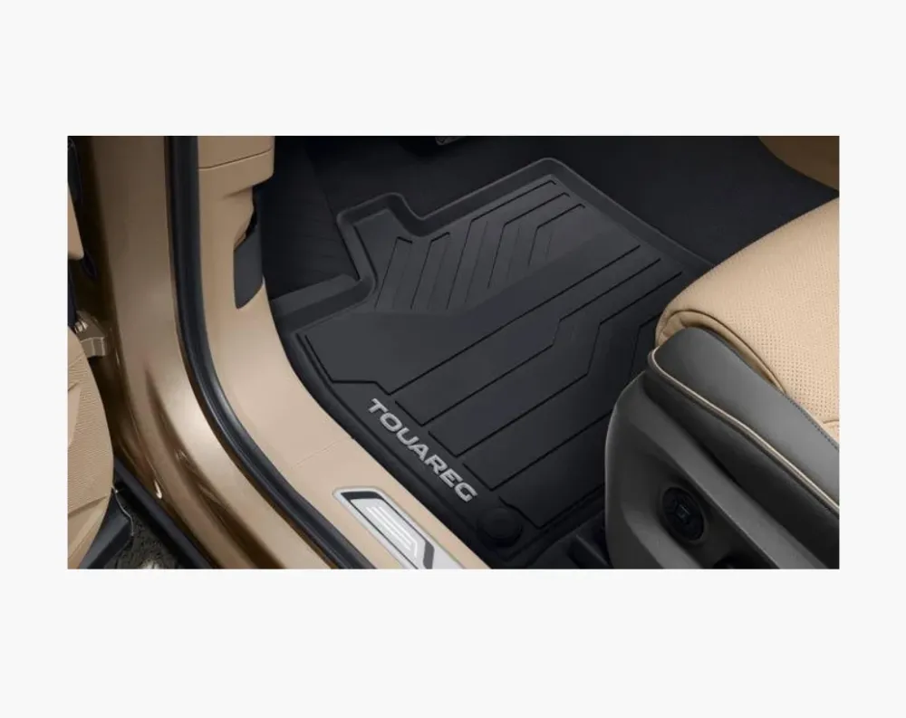 Gulvmatter Vw Touareg CR (2018-) – HDTE - High-density Termoplast-elastomer | VAG OEM