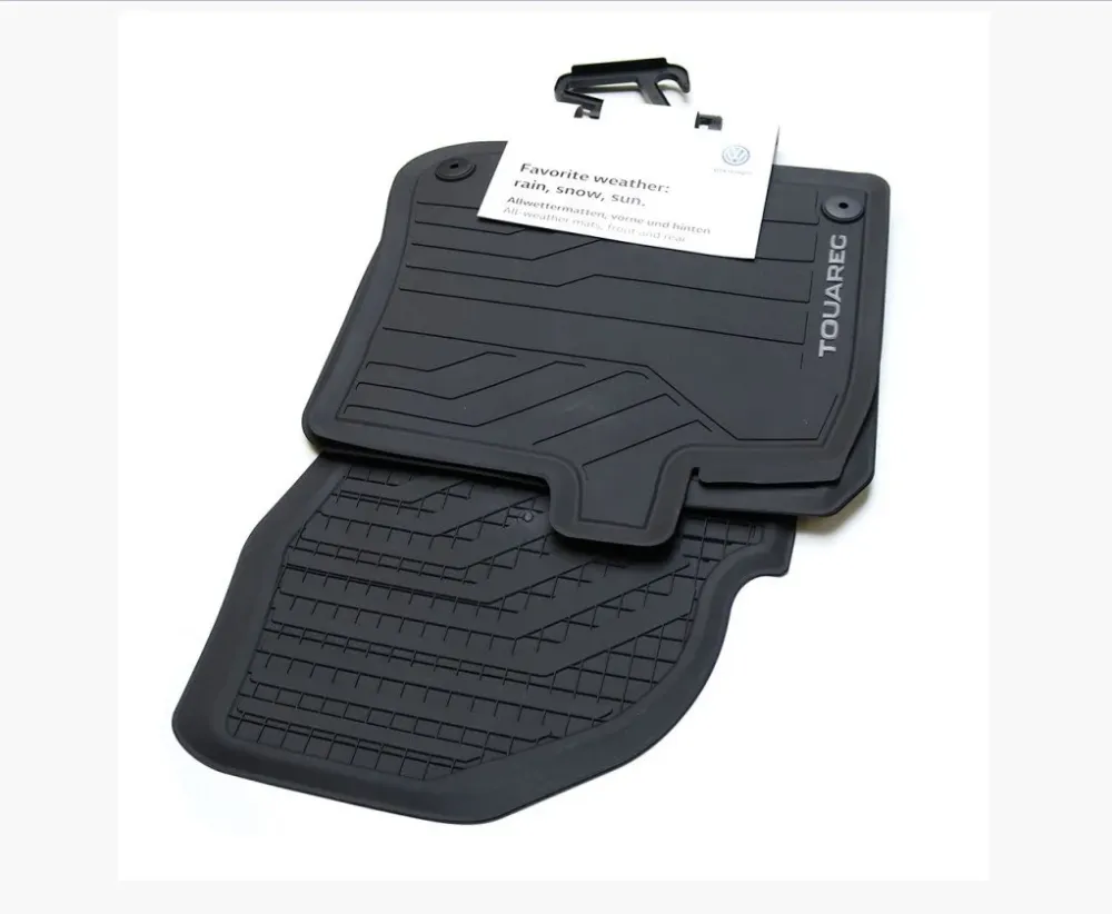 Gulvmatter Vw Touareg CR (2018-) – HDTE - High-density Termoplast-elastomer | VAG OEM